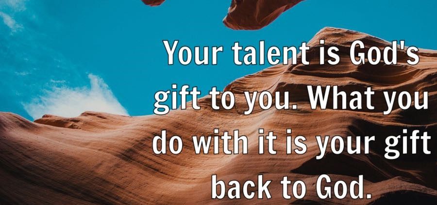 Follow your passion and talent, & they will lead you to your purpose and success!